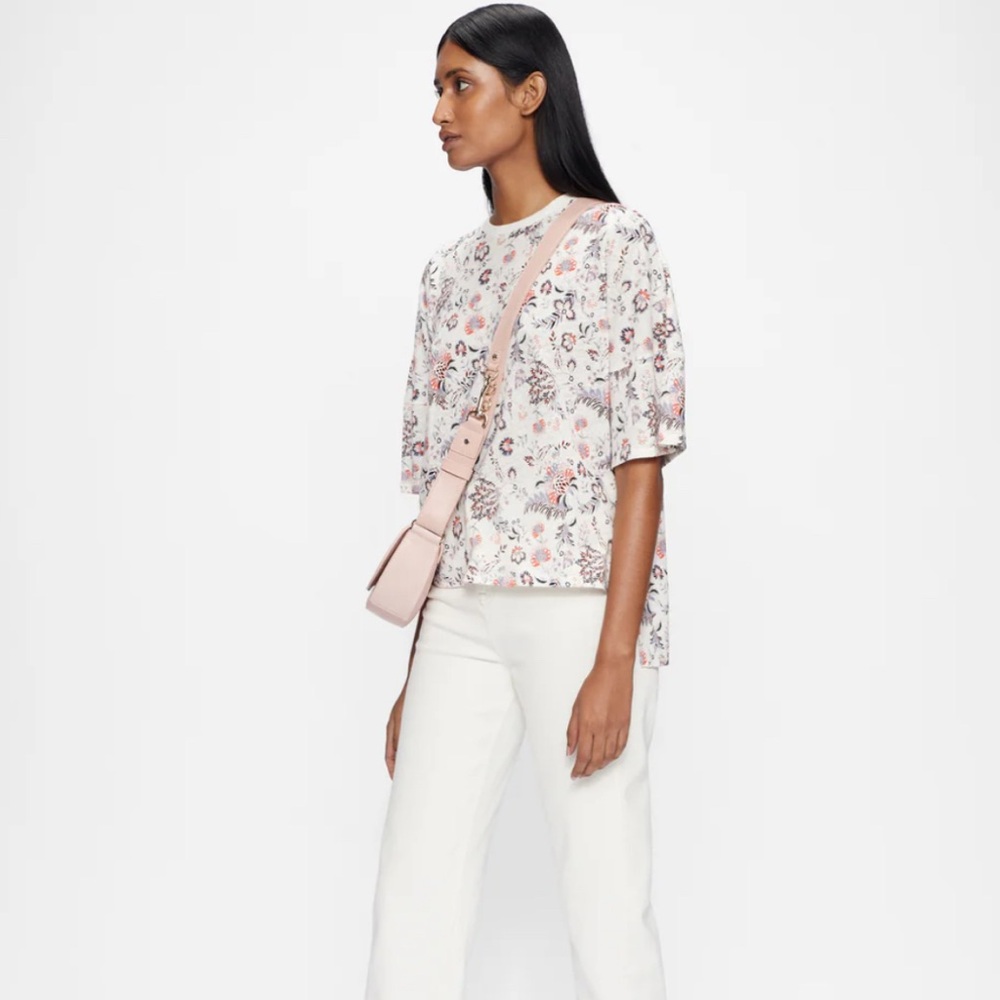 Ted Baker cotton linen woman top